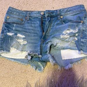 American eagle jean shorts
